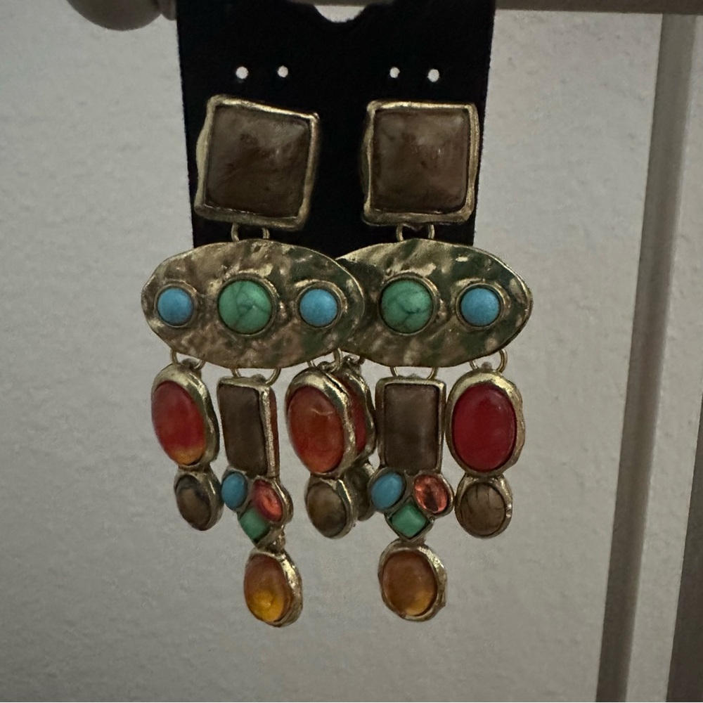Multicolor Dangle Earrings